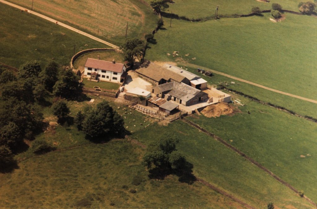 Aerial photo of Cowden