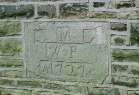 Datestone at Cowden 1727