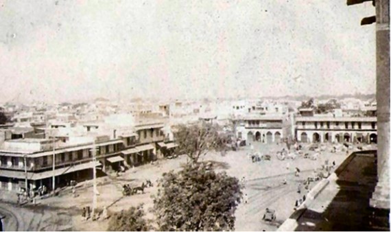 View from the fort over Delhi