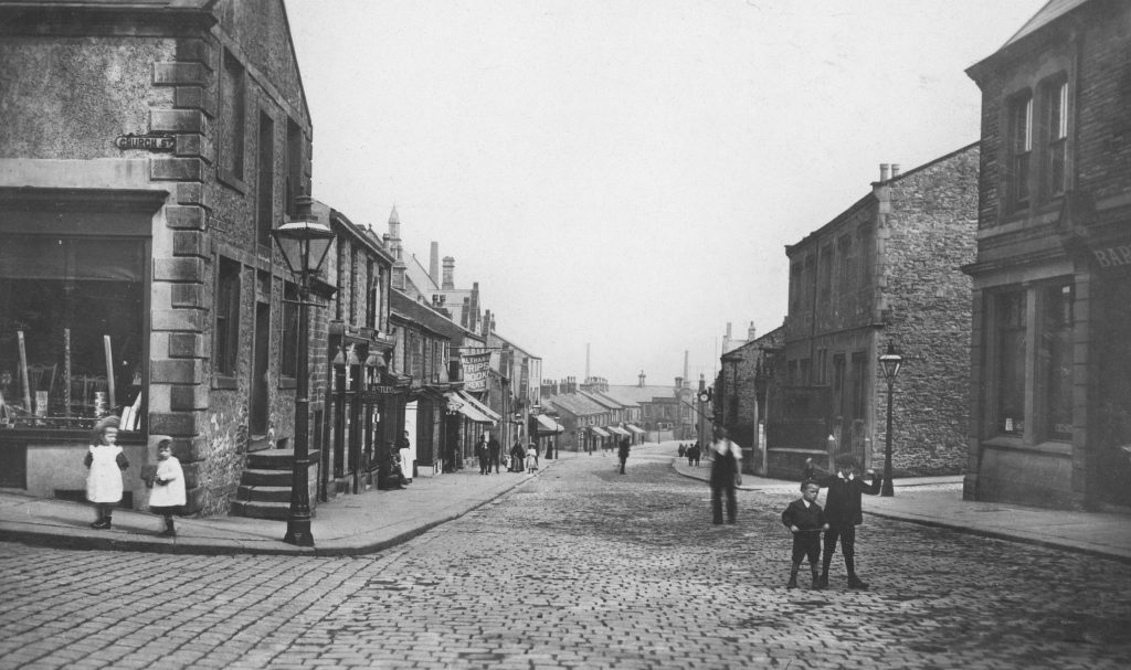 Queen Street Great Harwood from Town Gate