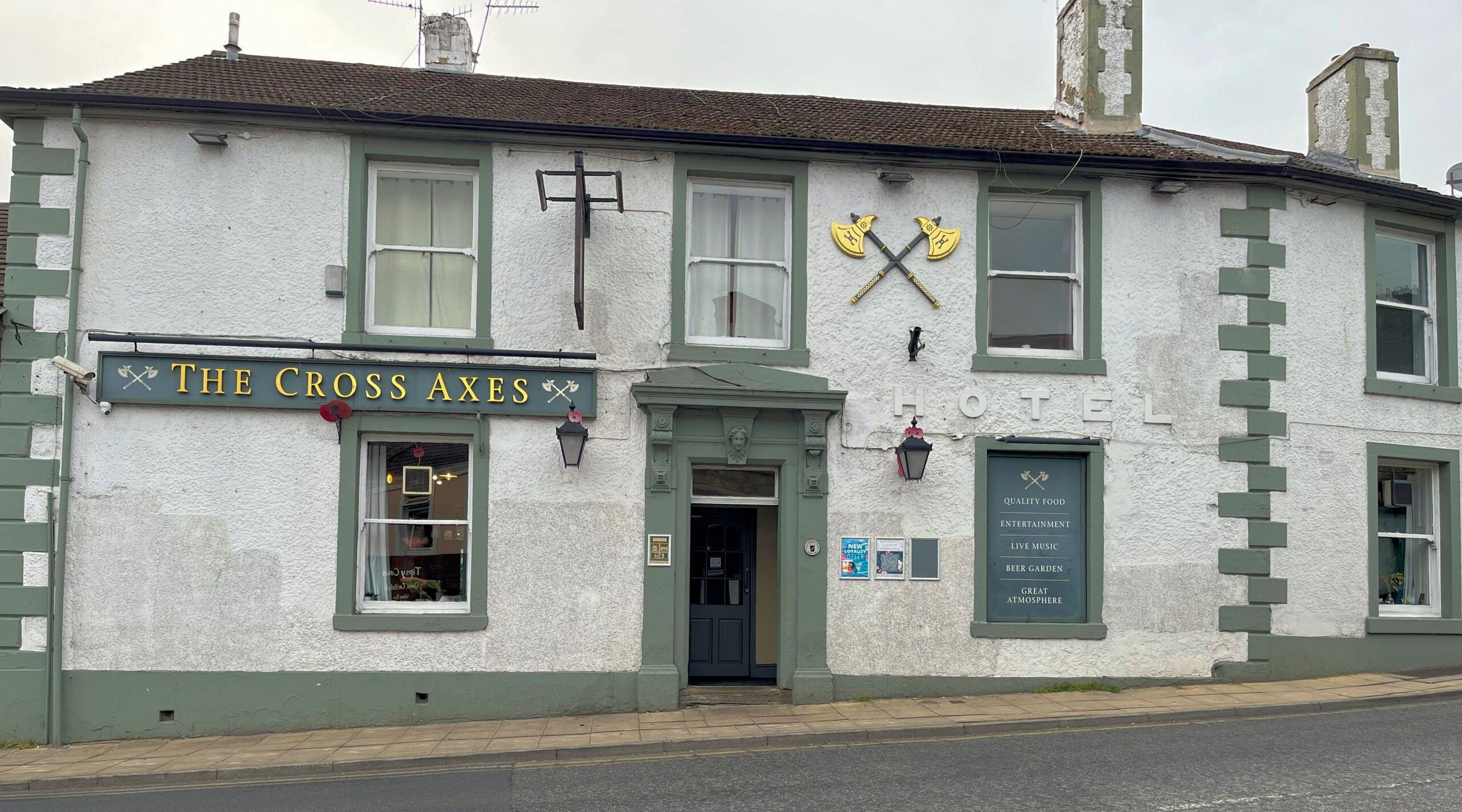 Cross Axes pub May 2025